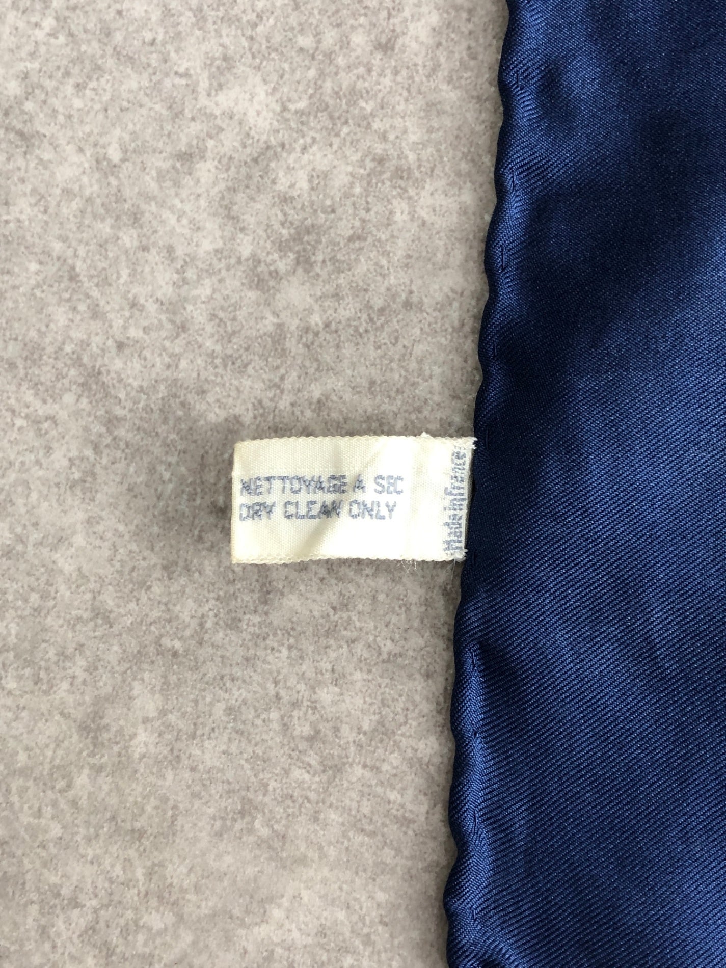 Christian Dior Trotter Scarf Blue Vintage 8v26zw