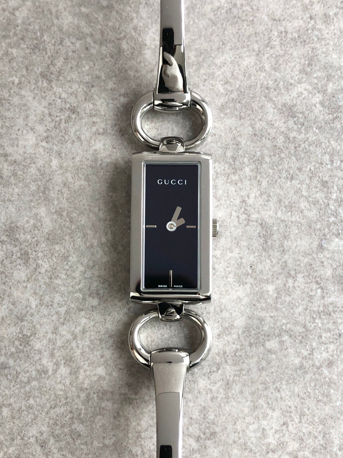 GUCCI Watch Silver Vintage wzzdan