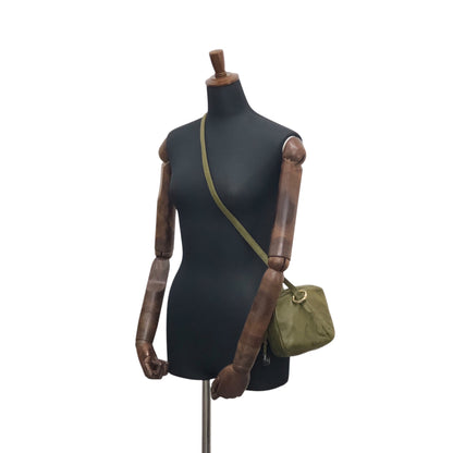 LOEWE Anagram Shoulder bag Khaki Vintage 3fvsx5