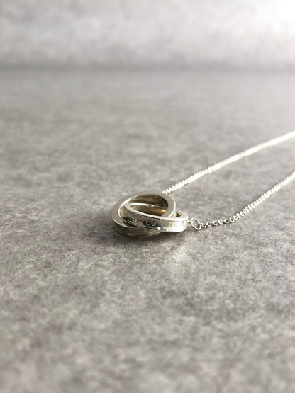 Tiffany & Co. SILVER925 Necklace Silver Vintage brvtca