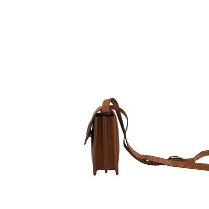 CELINE Macadam Blason Shoulder bag Brown Vintage ytvnjg