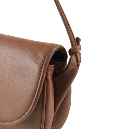 CELINE Blason Shoulder bag Brown Vintage c75hyk