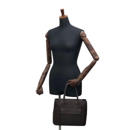 LOEWE Logo Embossed Handbag Brown Vintage zfvfp7