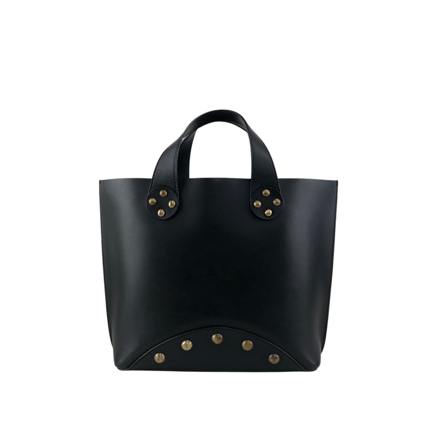 CELINE Blason Handbag Black Vintage rg3vnu