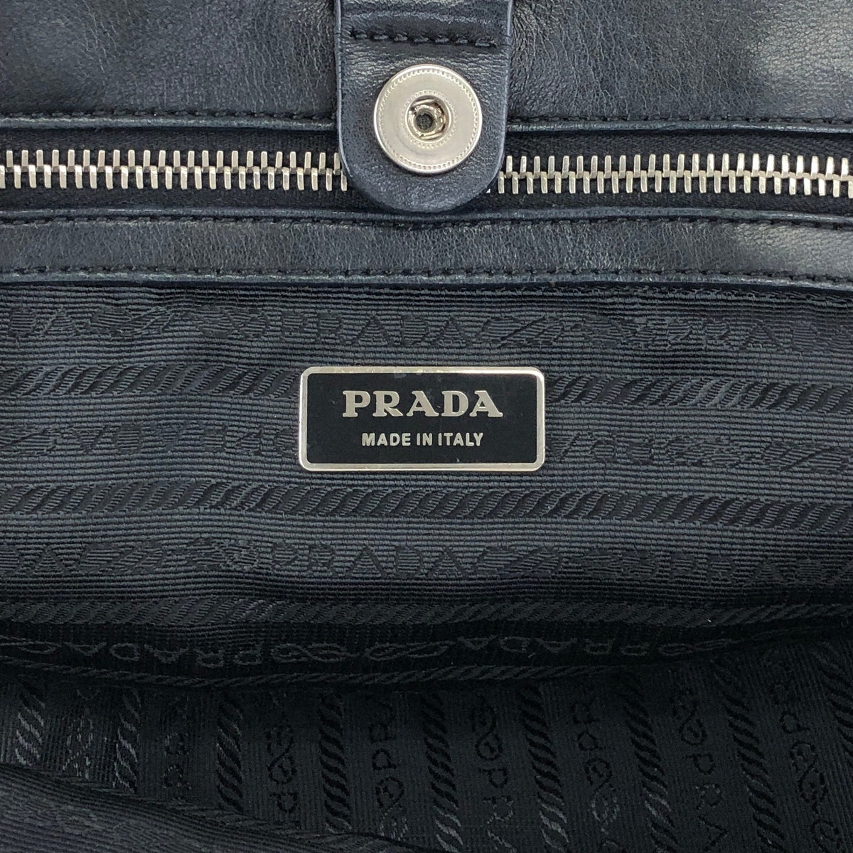 PRADA Totebag Black Vintage dgrztj
