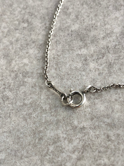 Tiffany & Co. SILVER925 Cross Necklace Silver Vintage 2x6dcs