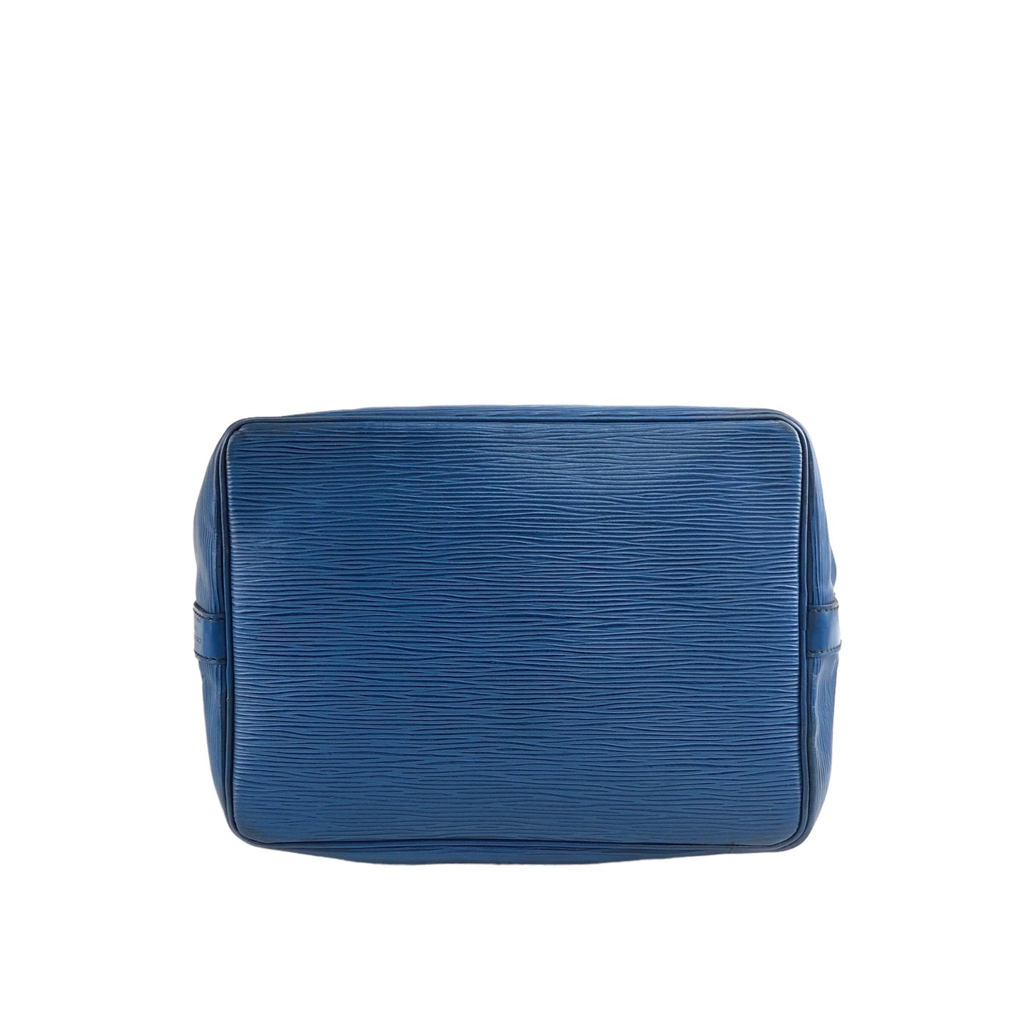 LOUIS VUITTON Epi Drawstring Shoulder bag Blue Vintage x2cp6i