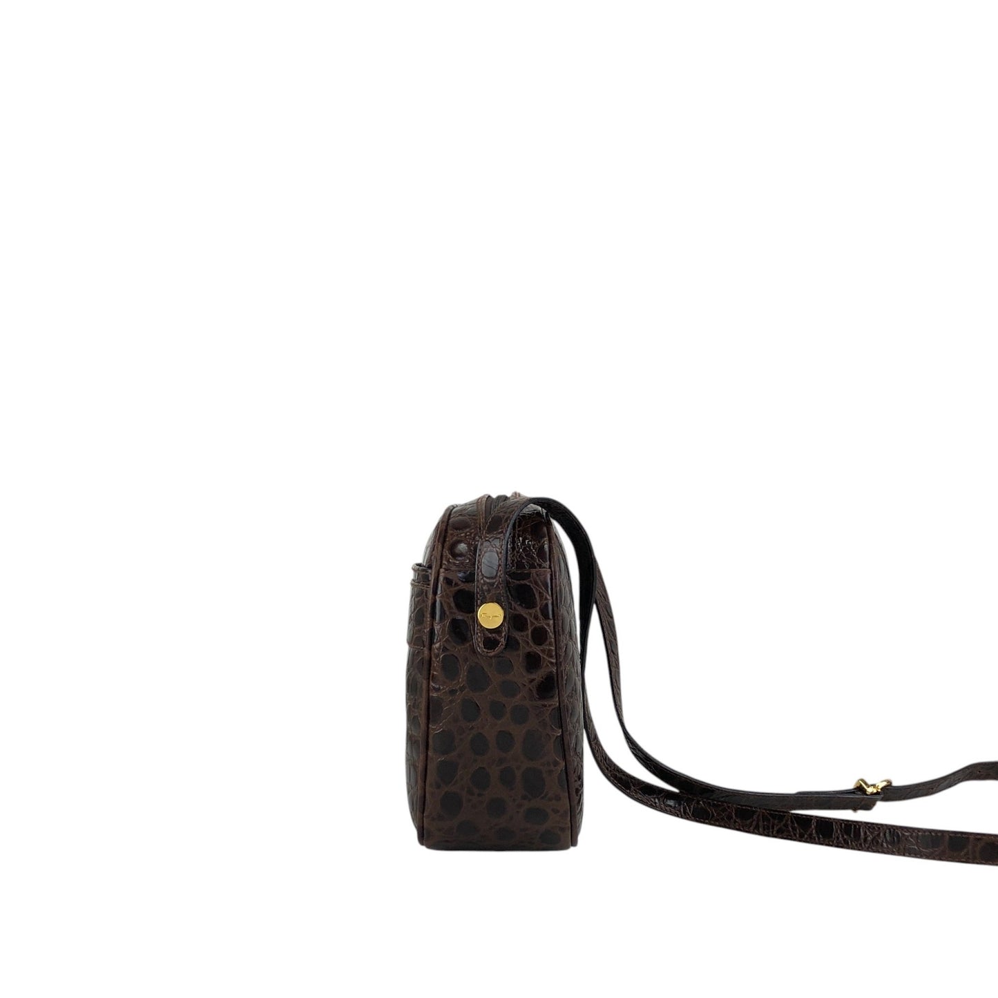 Salvatore Ferragamo Vala Ribbon Shoulder bag Brown Vintage xth3zu