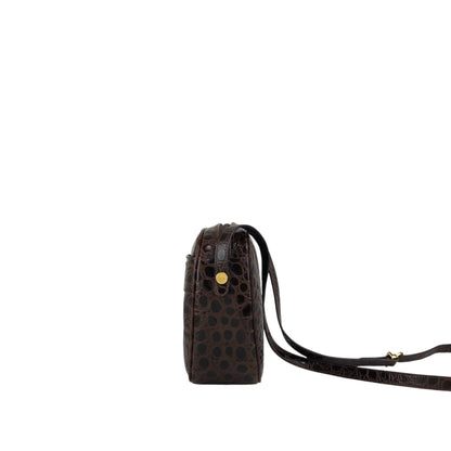 Salvatore Ferragamo Vala Ribbon Shoulder bag Brown Vintage xth3zu