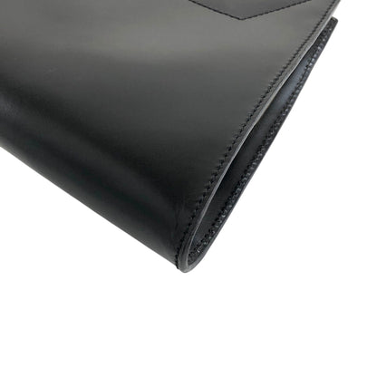 LOEWE Logo Metal Clasp Small  Handbag Black Vintage u7ek7w
