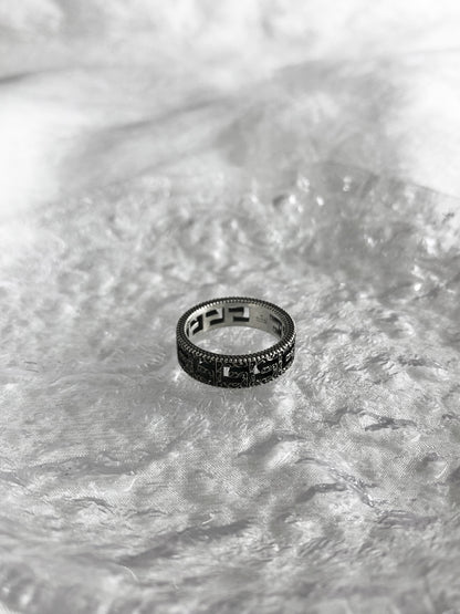 GUCCI SILVER925 Ring Silver Vintage sw4x8d