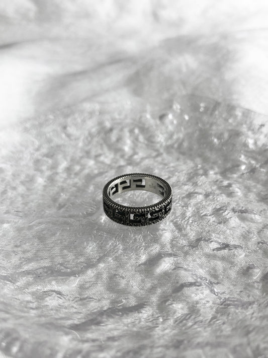GUCCI SILVER925 Ring Silver Vintage sw4x8d
