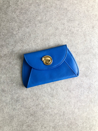 Cartier Coin Purse Blue Vintage ce4m82