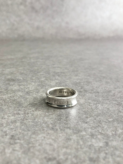 Tiffany & Co. SILVER925 Ring Silver Vintage mg74vu