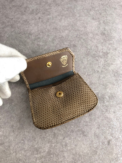 GUCCI Coin Purse Brown Vintage 5vm57j