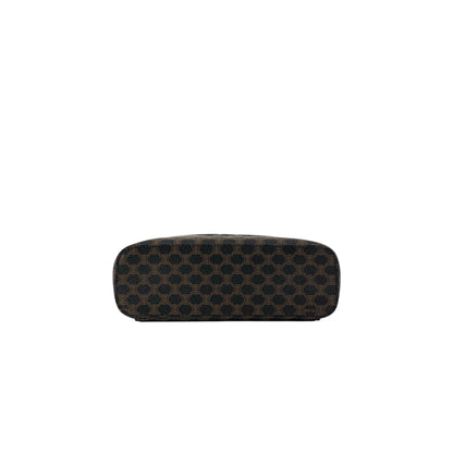 CELINE Macadam Blason Handbag Vanity bag Black Vintage x6aezr