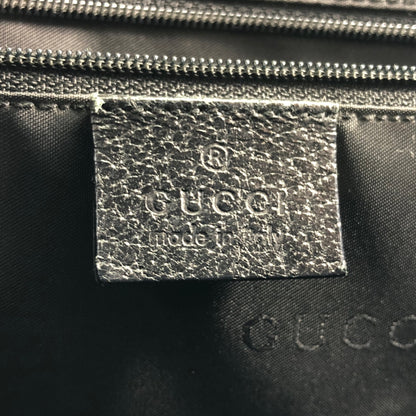 GUCCI Jackie Handbag Black Vintage 2kdzsa