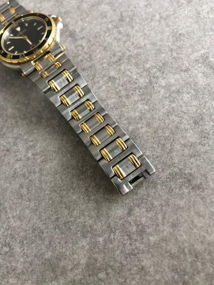 GUCCI Watch Silver×Gold 9700L Vintage vucvja