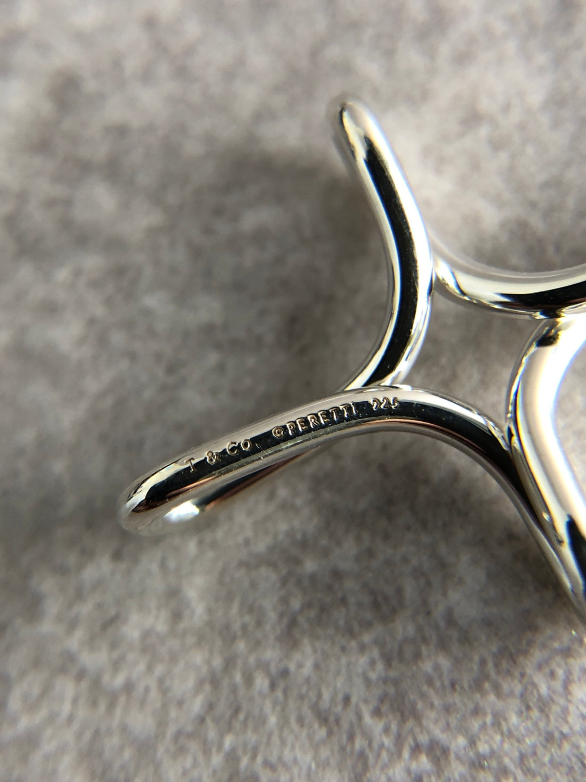 Tiffany & Co. SILVER925 Cross Necklace Silver Vintage wcr8r8