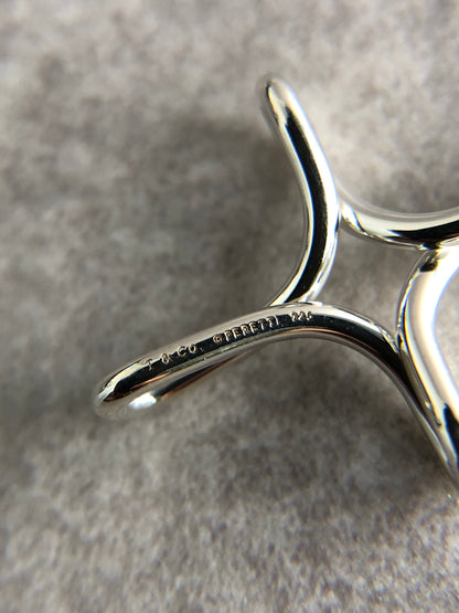 Tiffany & Co. SILVER925 Cross Necklace Silver Vintage wcr8r8