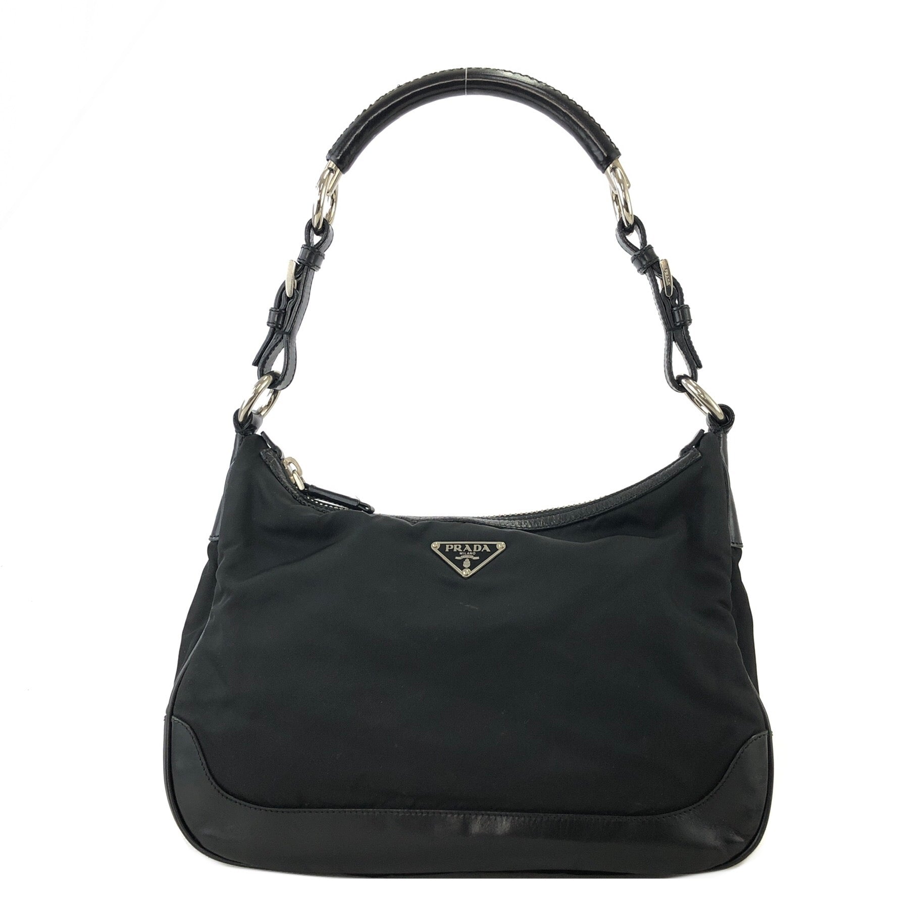 Prada hobo shop bag nylon