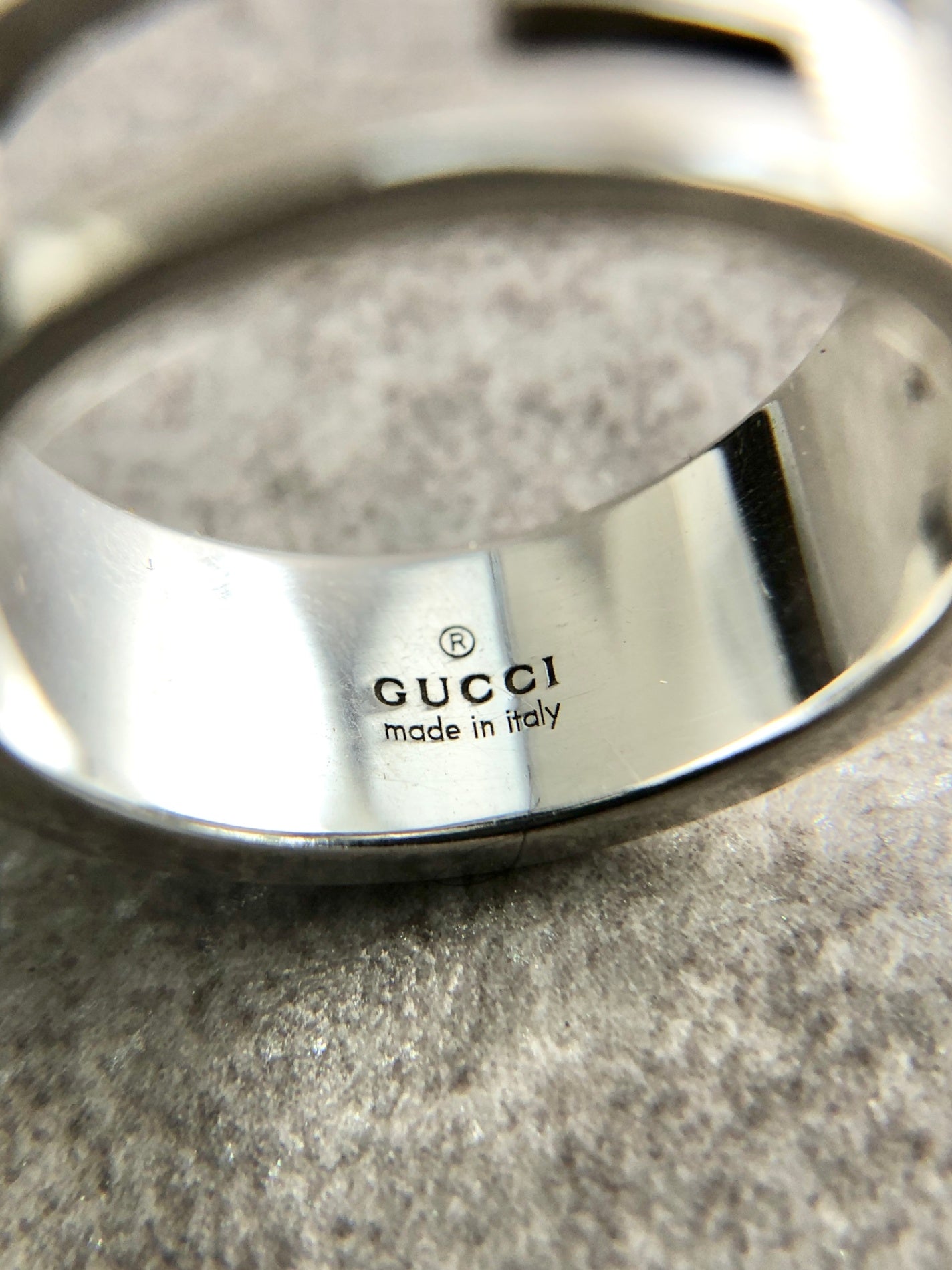 GUCCI SILVER925 Ring Silver Vintage jdcick