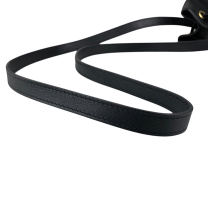 Christian Dior CD Logo Drawstring Shoulder bag Black Vintage t4tu7b