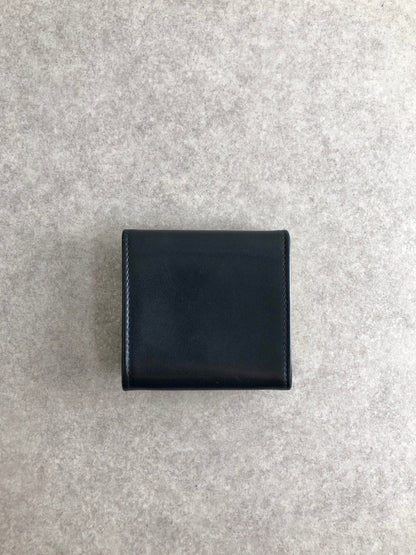 CELINE Triomphe Coin Purse Black Vintage 6fv42e