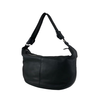 LOEWE Logo Shoulder bag Black Vintage yzt8gu