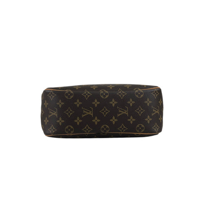 LOUIS VUITTON Monogram Handbag Brown Vintage wmhwus