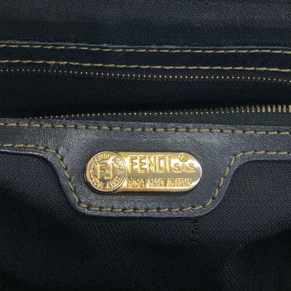 FENDI Pecan Two-way Small Boston bag Shoulder bag Black Vintage ujwz5t