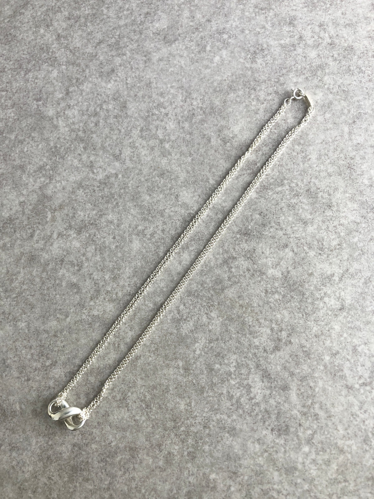 Tiffany & Co. SILVER925 Necklace Silver Vintage 5z3ygx