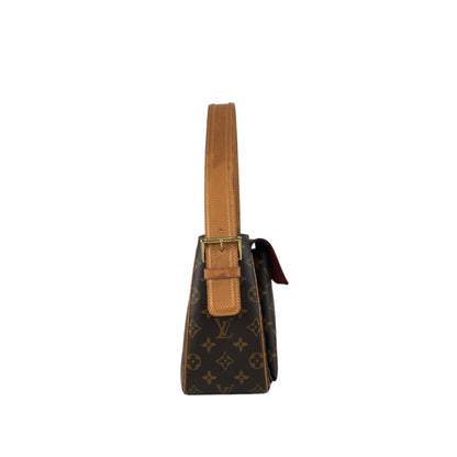 LOUIS VUITTON Monogram Shoulder bag Viva-Cité MM M51164 Brown Vintage w5ixn2