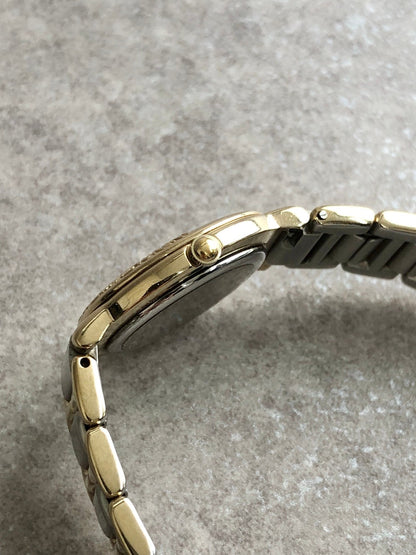 Yves Saint Laurent Quartz Watch Silver×Gold Vintage x54af4