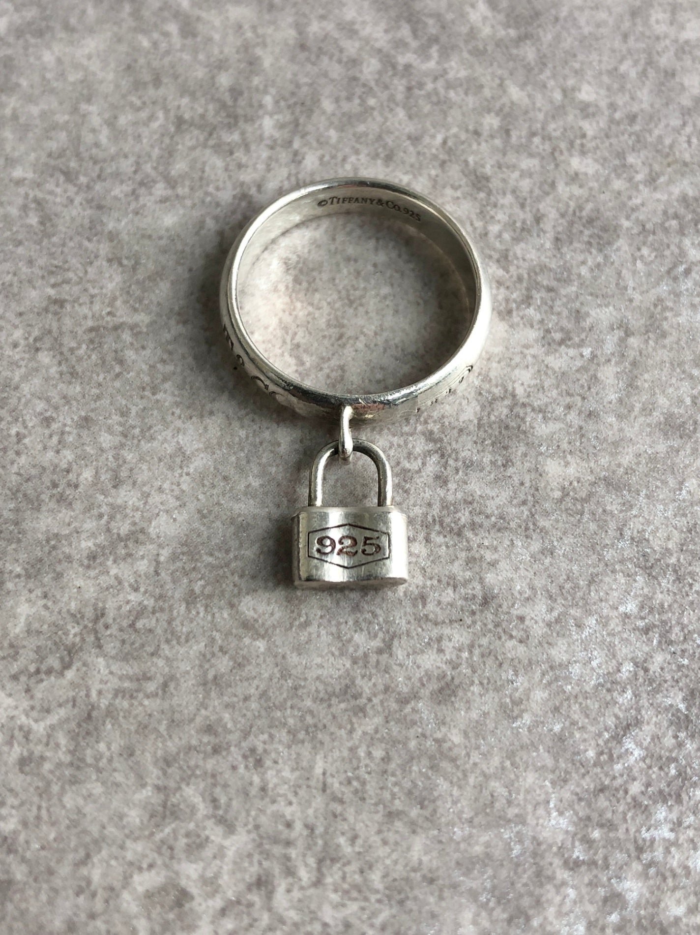 Tiffany & Co. Ring Silver Vintage nc57c7