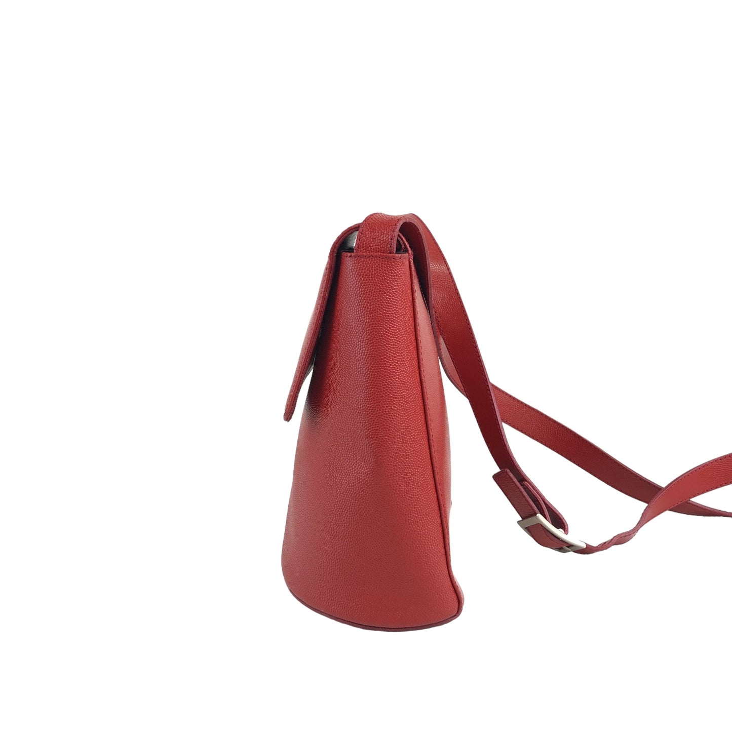 CELINE Logo Shoulder bag Red Vintage pzggnu