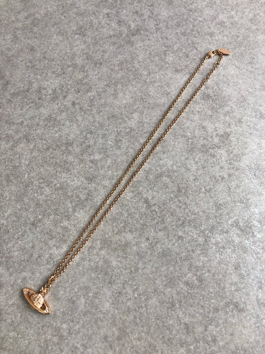Vivienne Westwood Necklace Gold Vintage k7bady