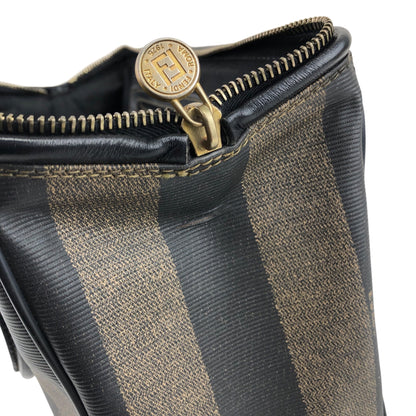 FENDI Pecan Two-way Small Boston bag Shoulder bag Brown×Black Vintage gyzceb