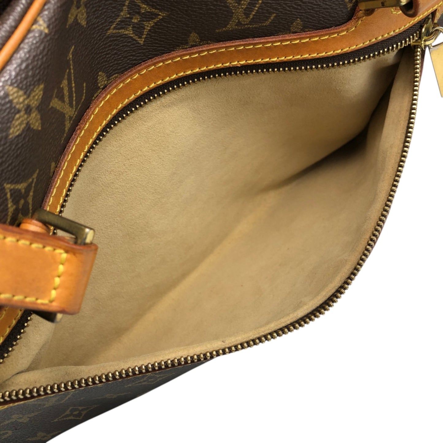 LOUIS VUITTON Monogram Totebag Brown Vintage su5r5b