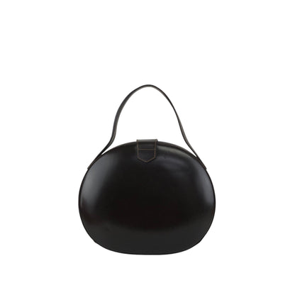 LOEWE Anagram Round Handbag Brown Vintage fxynr8
