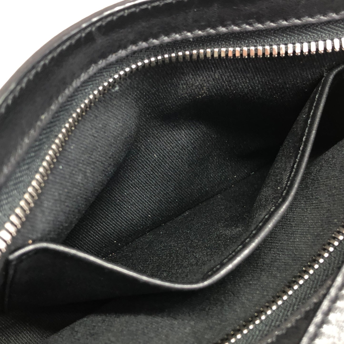CELINE Macadam Shoulder bag Hobobag Black Vintage ddgif4