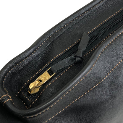 LOEWE Charm Shoulder bag Black Vintage zkuvfd
