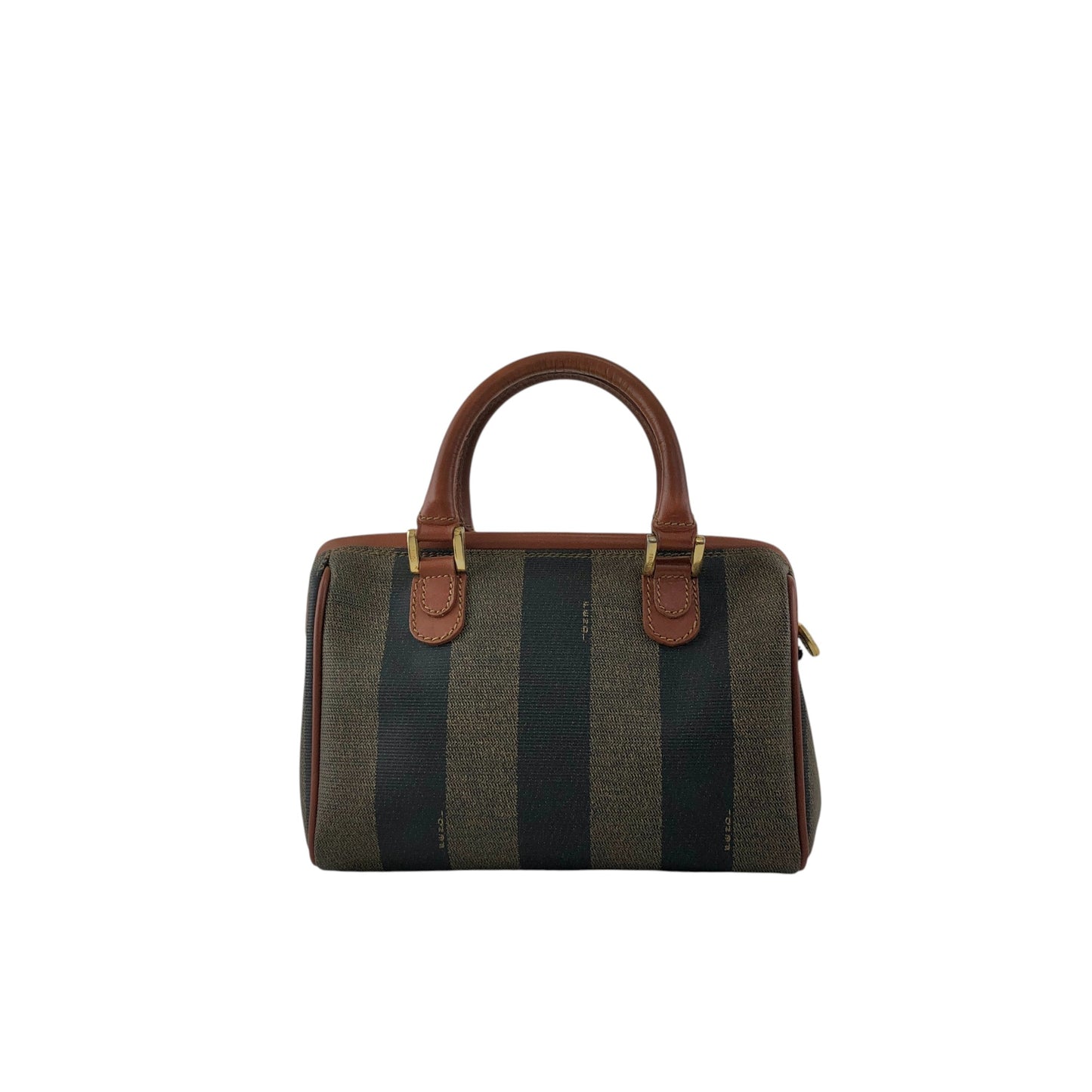 FENDI Pecan Two-way Small Boston bag Shoulder bag Brown Vintage sd4x4i