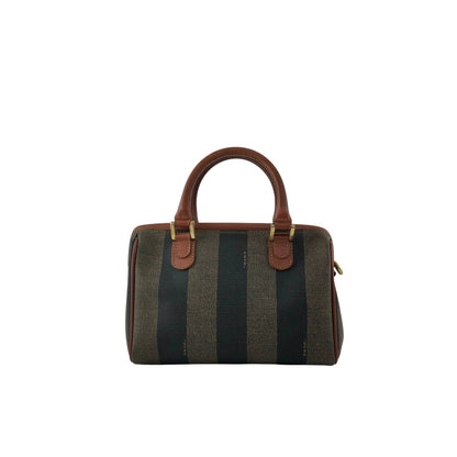 FENDI Pecan Two-way Small Boston bag Shoulder bag Brown Vintage sd4x4i