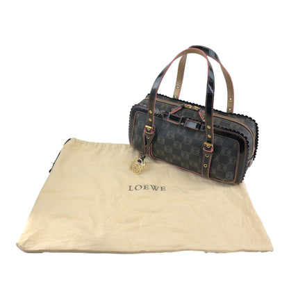 LOEWE Anagram Charm Boston bag Black Vintage u28crh