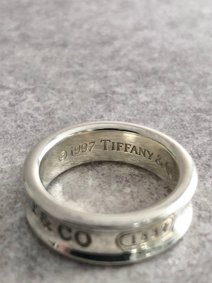 Tiffany & Co. SILVER925 Ring Silver Vintage y8e2pn