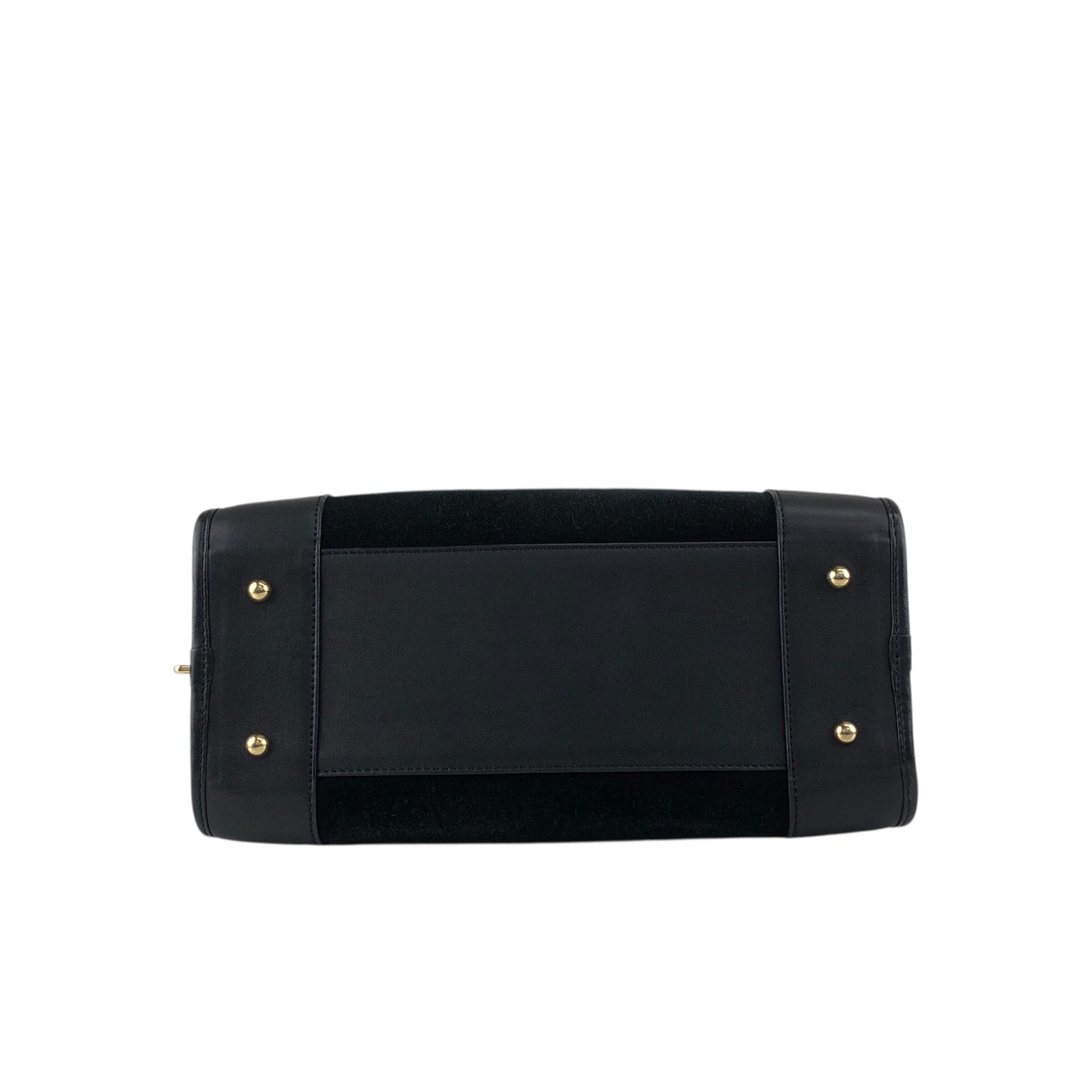 LOEWE Amazona28 Anagram Small Boston bag Handbag Black Vintage hf8cwp