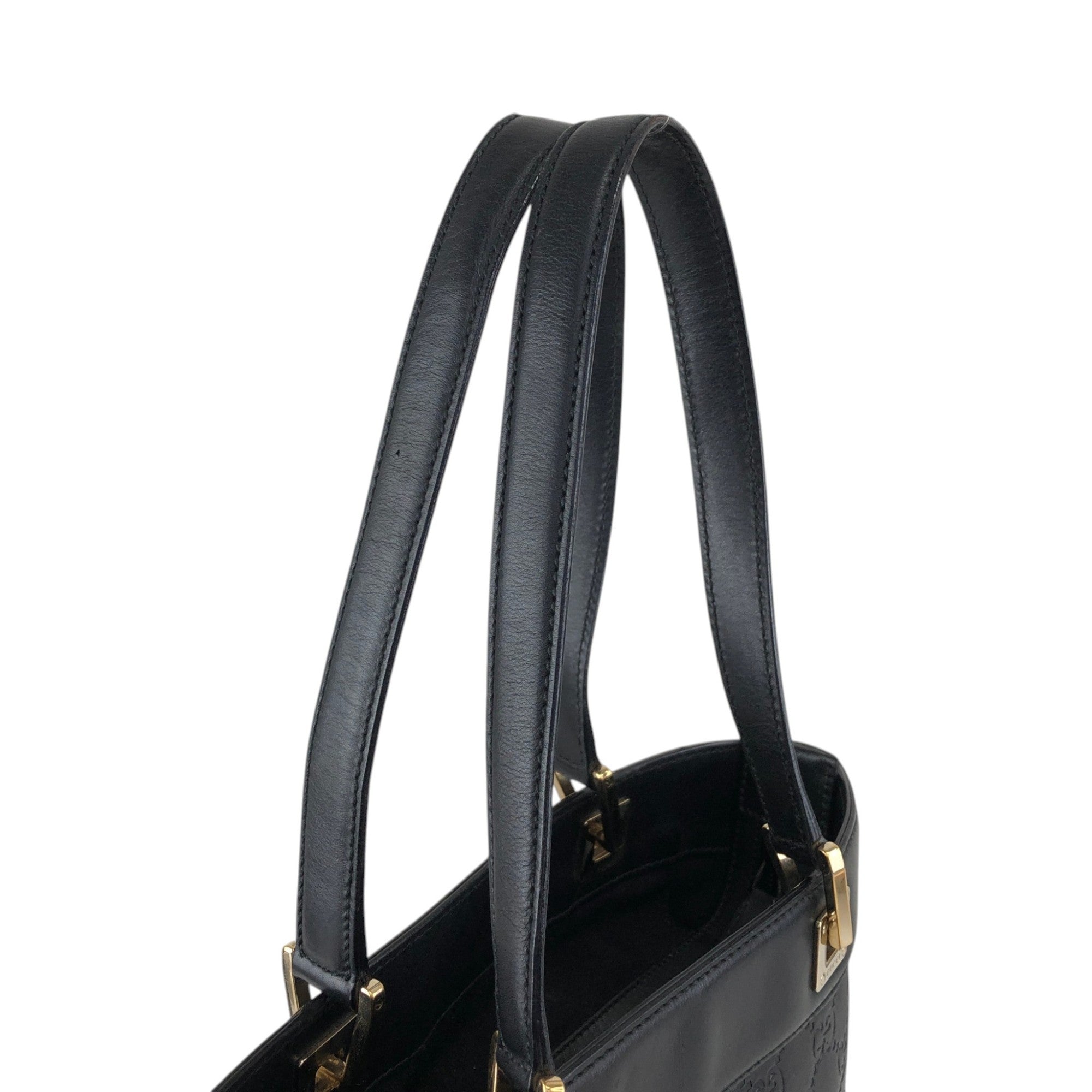 GUCCI Totebag Black 145994 Vintage gfpgkn – VintageShop solo