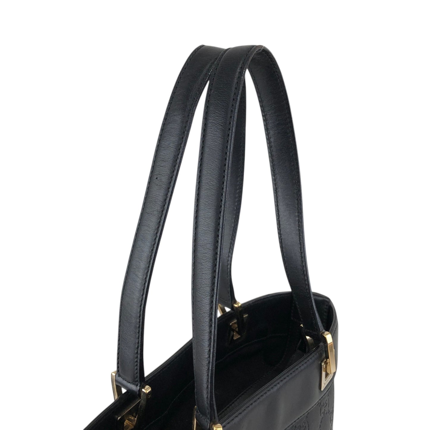 GUCCI Totebag Black 145994 Vintage gfpgkn
