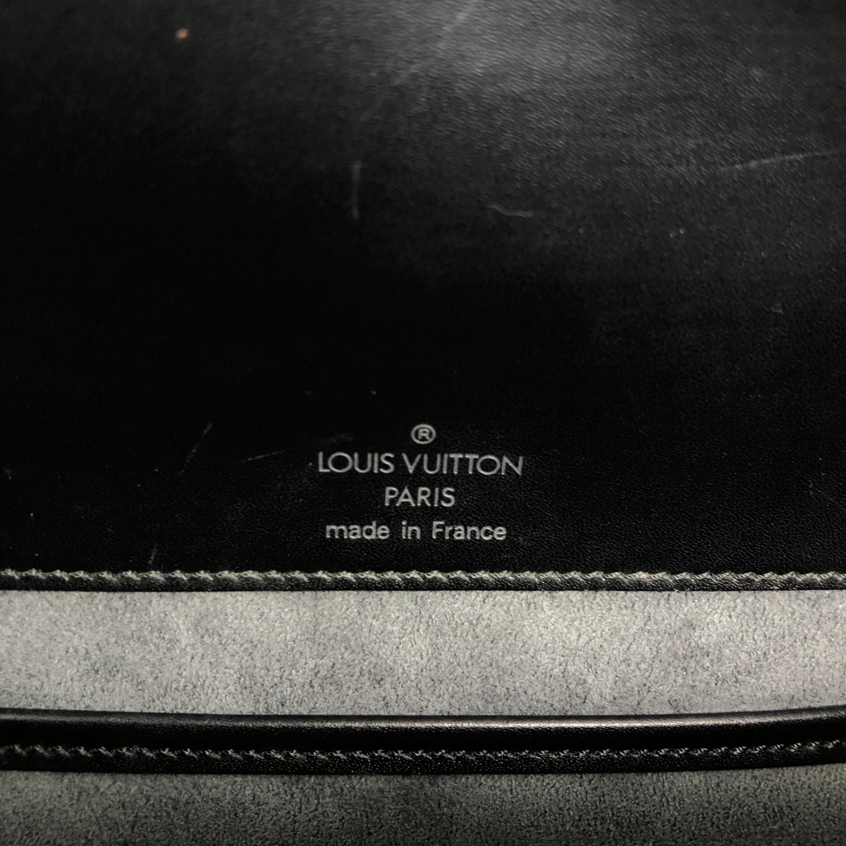LOUIS VUITTON Epi Shoulder bag Black M52182 Vintage 3c6ynt